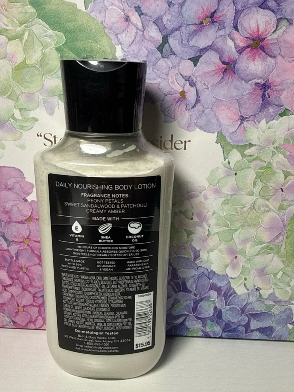 Bath & Body Works Black Amethyst Lotion - Black & Purple